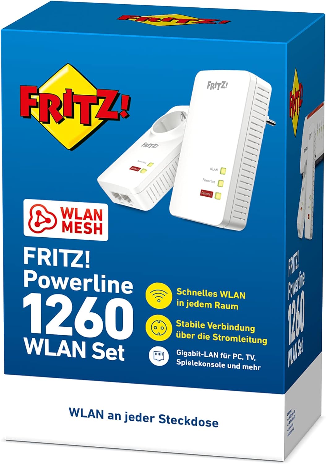AVM FRITZ!Powerline 1260/1220 WLAN Set